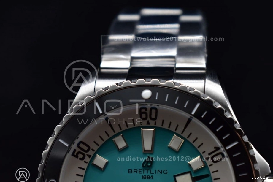 44 on A Bracelet Automatic Blue 1:1 Best Versatile Edition SS Tiffany SuperOcean TF Dial 480 1103